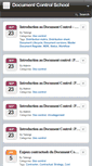 Mobile Screenshot of documentcontrolschool.com